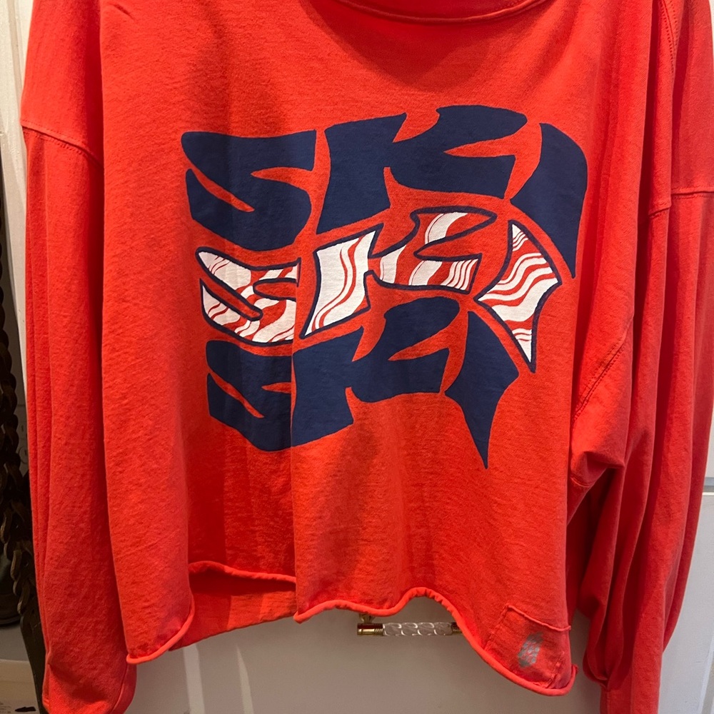 Free People Ski Ski Ski shirt XS